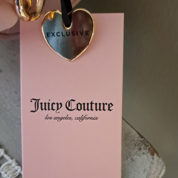 Juicy Couture Pink Embossed Bag with Gold Chain - Picture 7 of 8